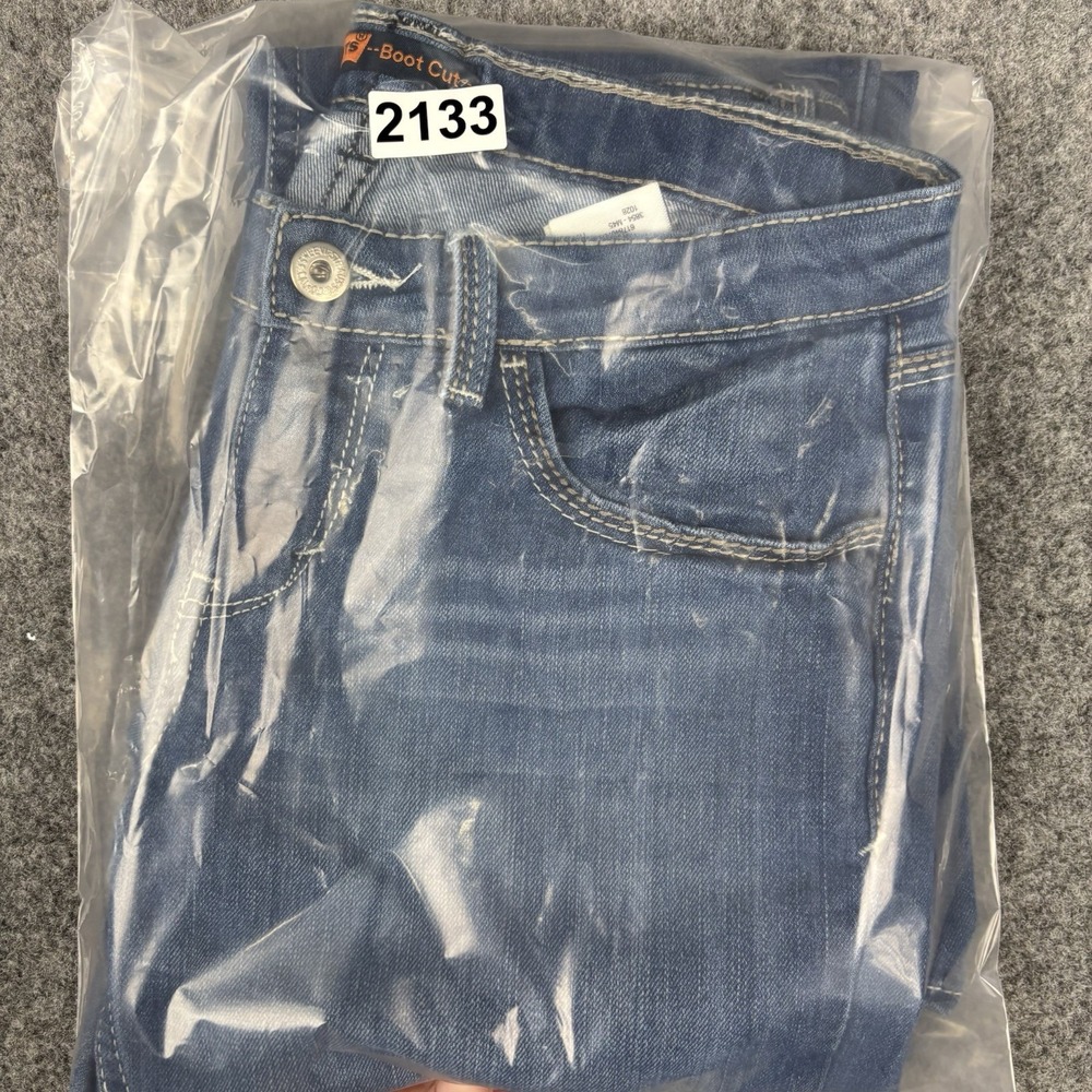Levi's 514 Jeans Womens 14 Regular Bootcut (Fits 28x30) Flap Pocket Medium Wash - Picture 12 of 12